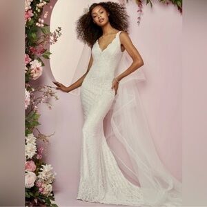 TINA Wedding Dress by Rebecca Ingram a Maggie Sottero Designs - NWOT - Size 14